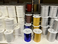 Partij diverse rollen lint (266x) - afbeelding 13 van  15