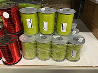 Partij diverse rollen lint (81x) - afbeelding 2 van  8