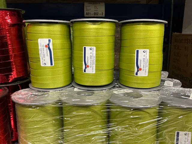 Partij diverse rollen lint (81x) - afbeelding 3 van  8