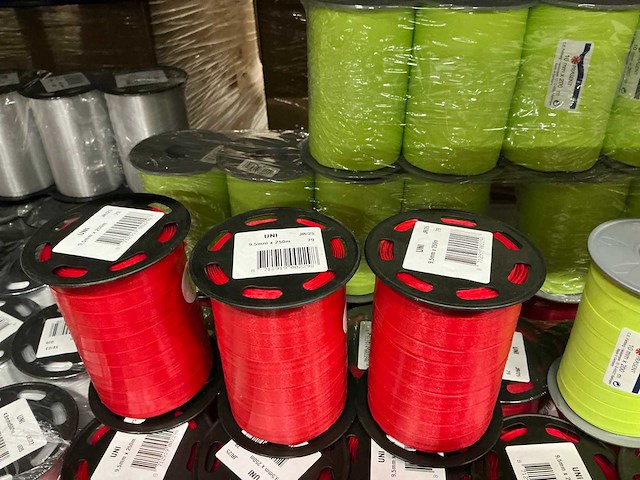 Partij diverse rollen lint (81x) - afbeelding 6 van  8