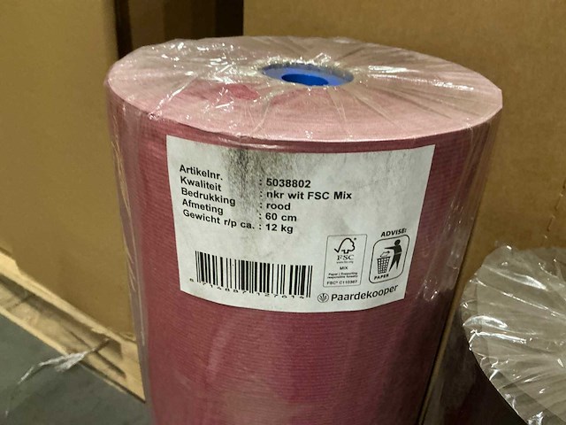 Partij diverse rollen papier/flower film (30x) - afbeelding 10 van  11