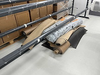 Partij diverse rollen tapijt en vinyl - afbeelding 2 van  3