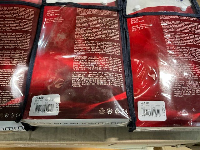 Partij diverse rucanor protection goalkeeper gloves (260x) - afbeelding 2 van  10