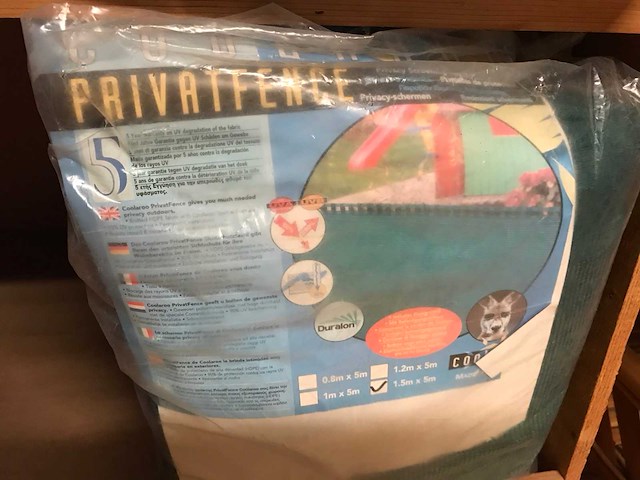 Partij diverse schaduwdoeken/windscherm - afbeelding 6 van  6