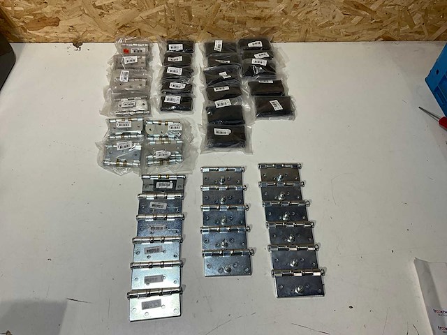 Partij diverse scharnieren (55x) - afbeelding 7 van  14