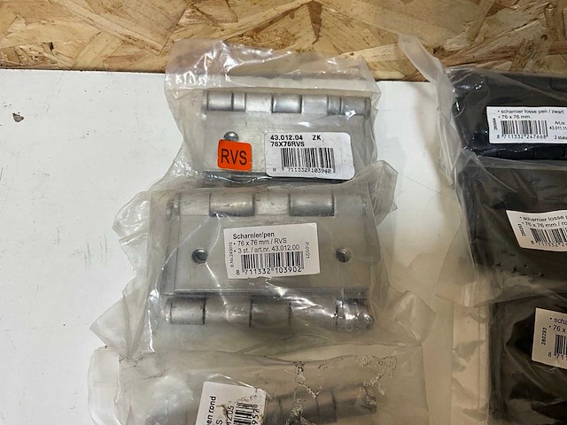 Partij diverse scharnieren (55x) - afbeelding 9 van  14