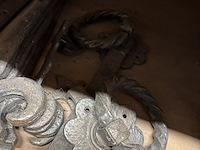 Partij diverse scharnieren en deurtoebehoren - afbeelding 16 van  17