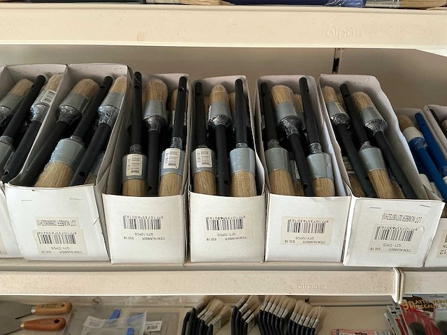 Partij diverse schilders kwasten / overige (405x) - afbeelding 2 van  15