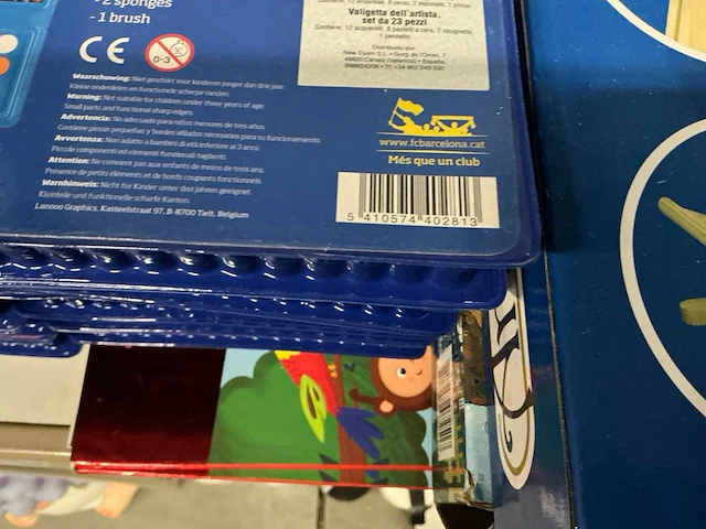 Partij diverse schilder/teken items (283x) - afbeelding 2 van  14