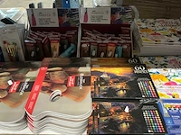 Partij diverse schilder/teken items (283x) - afbeelding 12 van  14
