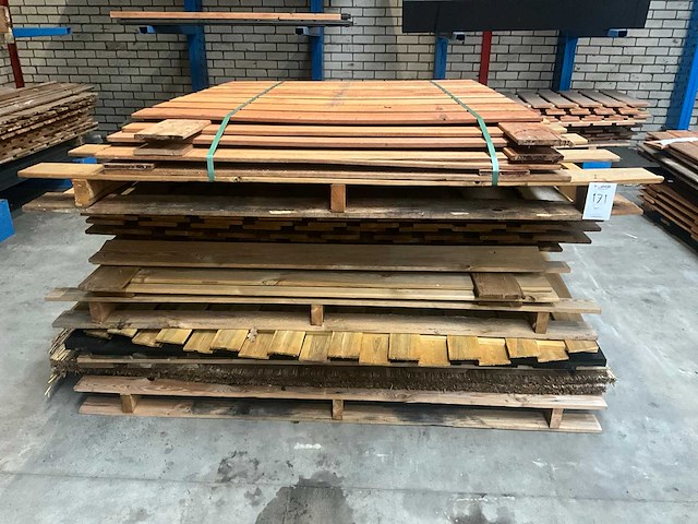 Partij diverse schutting delen - afbeelding 2 van  5