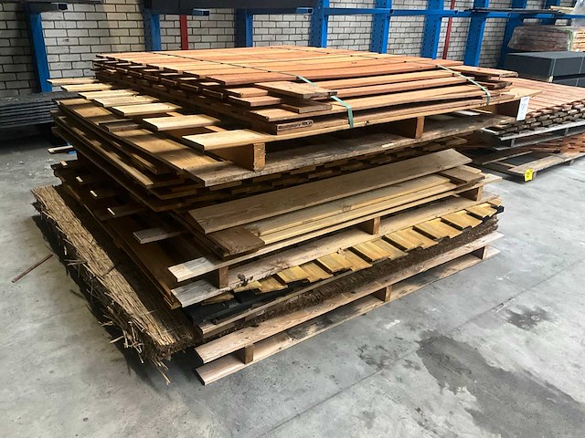 Partij diverse schutting delen - afbeelding 3 van  5