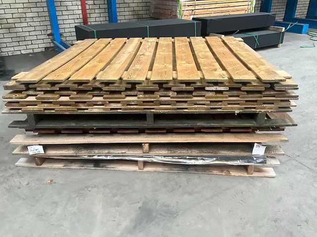 Partij diverse schutting delen - afbeelding 2 van  5