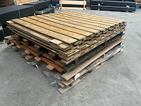 Partij diverse schutting delen - afbeelding 3 van  5