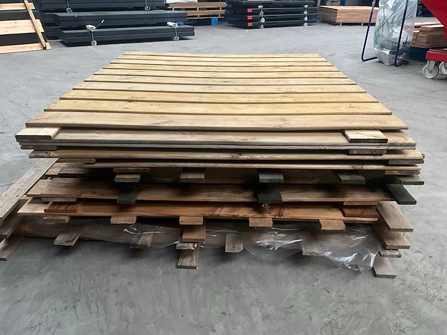 Partij diverse schutting delen - afbeelding 4 van  5