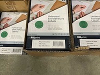 Partij diverse self adhesive labels (115x) - afbeelding 2 van  4