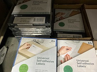 Partij diverse self adhesive labels (115x) - afbeelding 4 van  4
