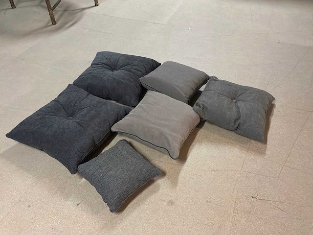 Partij diverse sierkussen (6x) - afbeelding 3 van  5