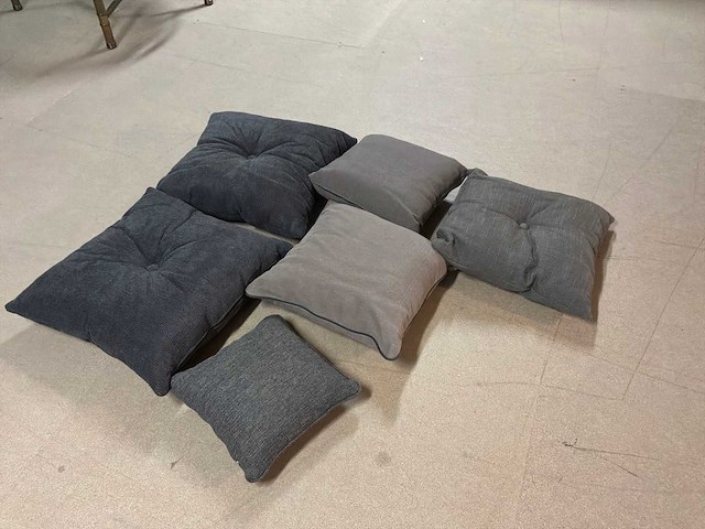 Partij diverse sierkussen (6x) - afbeelding 4 van  5