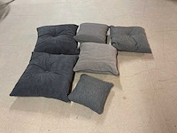 Partij diverse sierkussen (6x) - afbeelding 5 van  5