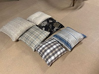 Partij diverse sierkussen (6x) - afbeelding 2 van  6