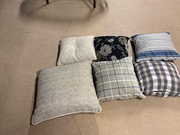 Partij diverse sierkussen (6x) - afbeelding 5 van  6