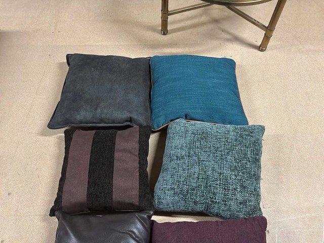 Partij diverse sierkussen (7x) - afbeelding 4 van  5