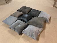 Partij diverse sierkussen (9x) - afbeelding 4 van  7