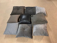 Partij diverse sierkussen (9x) - afbeelding 3 van  7