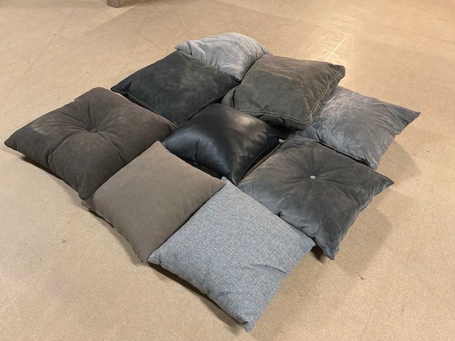 Partij diverse sierkussen (9x) - afbeelding 7 van  7