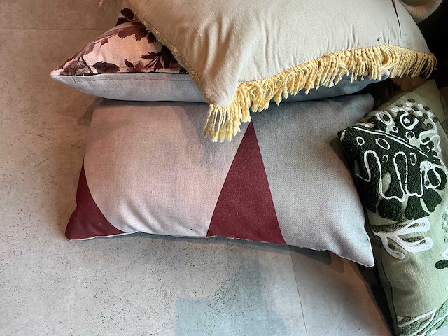 Partij diverse sierkussens - afbeelding 3 van  4