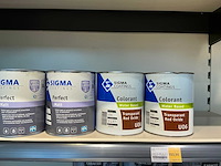Partij diverse sigma & karakter muur-plafondverf/latex (21x) - afbeelding 2 van  7