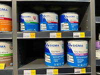 Partij diverse sigma verf/lak/primer (55x) - afbeelding 7 van  9