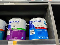 Partij diverse sigma verf/lak/primer (55x) - afbeelding 1 van  9