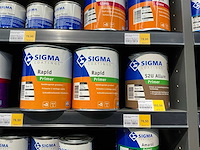 Partij diverse sigma verf/lak/primer (55x) - afbeelding 3 van  9