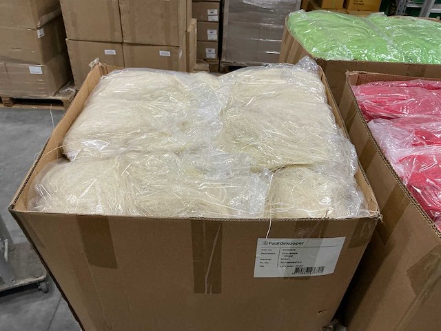 Partij diverse sisal 450gr per zak (180x) - afbeelding 16 van  19