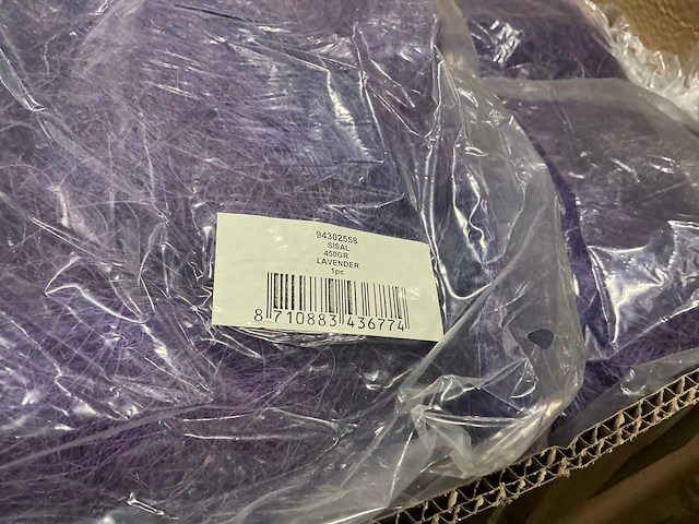 Partij diverse sisal 450gr per zak (180x) - afbeelding 9 van  19
