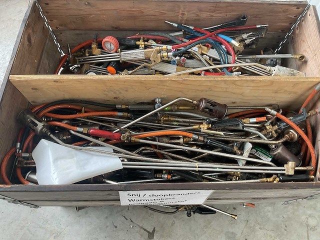 Partij diverse snijbranders - afbeelding 1 van  5