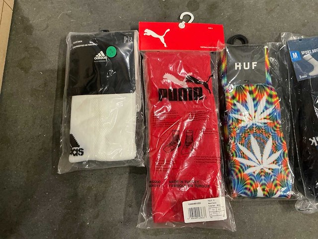 Partij diverse sokken o.a adidas/puma/huf/reebok/nike (48x) - afbeelding 2 van  9