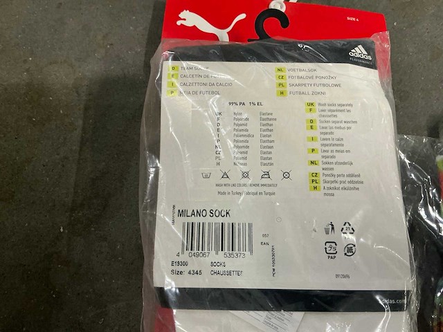 Partij diverse sokken o.a adidas/puma/huf/reebok/nike (48x) - afbeelding 7 van  9