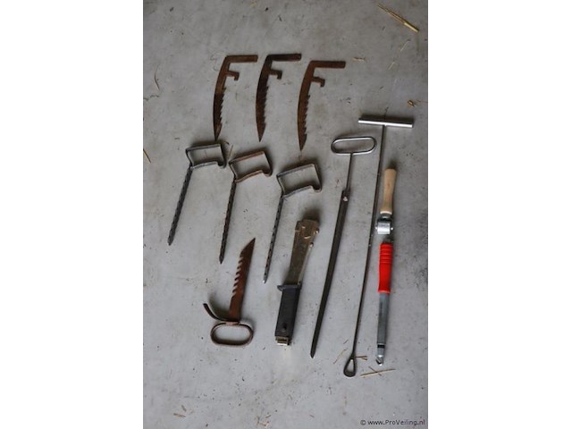 Partij diverse soorten handgereedschap - afbeelding 1 van  6