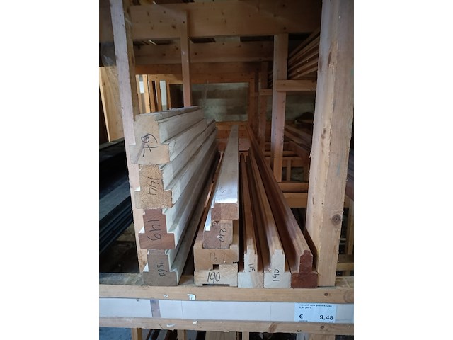 Partij diverse soorten hout - afbeelding 3 van  8