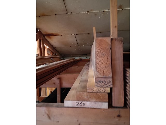 Partij diverse soorten hout - afbeelding 5 van  8