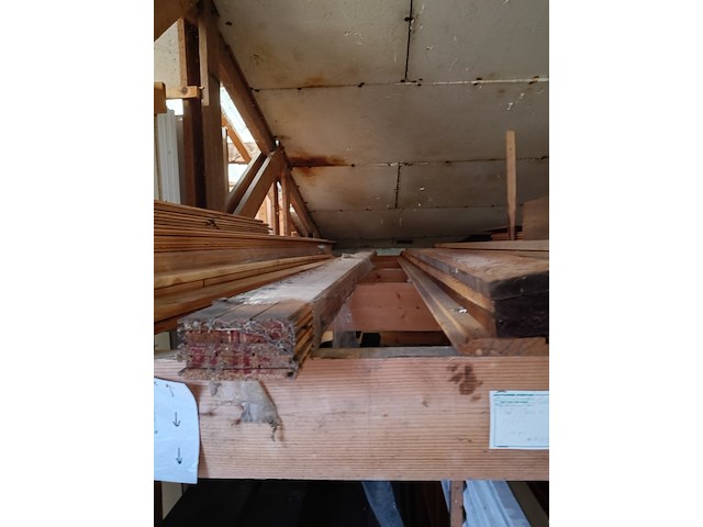 Partij diverse soorten hout - afbeelding 7 van  8