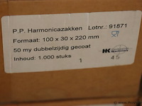 Partij diverse soorten plastic zakken o.a. hk harmonicazak - afbeelding 7 van  7