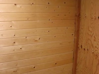 Partij diverse soorten vlonderplanken & wandplanken o.a. vuren binnenvloer, douglas & vuren geribbelde vlonderplanken - afbeelding 6 van  27