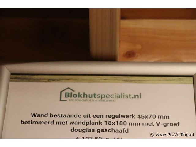 Partij diverse soorten vlonderplanken & wandplanken o.a. vuren binnenvloer, douglas & vuren geribbelde vlonderplanken - afbeelding 13 van  27