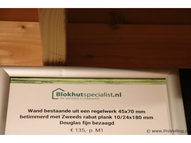 Partij diverse soorten vlonderplanken & wandplanken o.a. vuren binnenvloer, douglas & vuren geribbelde vlonderplanken - afbeelding 17 van  27