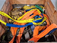 Partij diverse span en hijsbanden, o.a. spanset - afbeelding 2 van  8