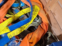 Partij diverse span en hijsbanden, o.a. spanset - afbeelding 8 van  8